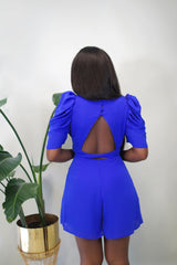 Sapphire Romper- Blue