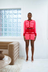 Whitley Two toned knit set