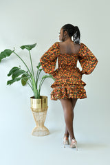 We Outside Shirred Drawstring TOP Only