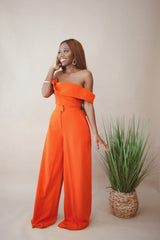 Pink Panther Off Shoulder Crop Top Only