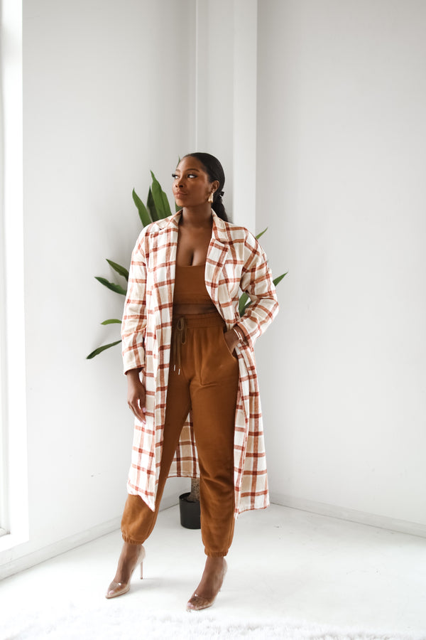 Daring Plaid Tunic