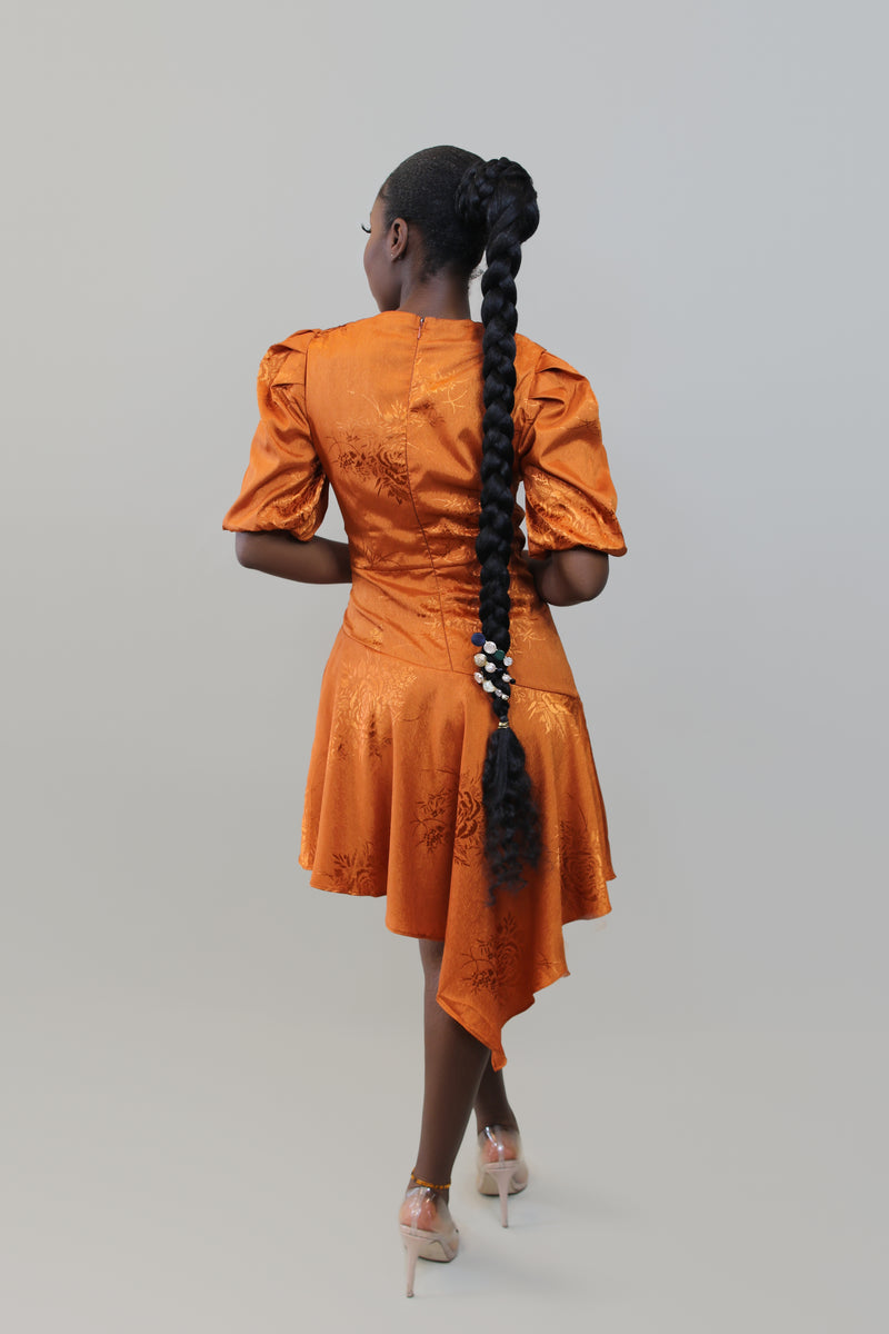 Orange Marmalade Dress- Orange