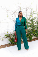 Green With Envy Two-toned Body suit | Tops | Flair By Ashi